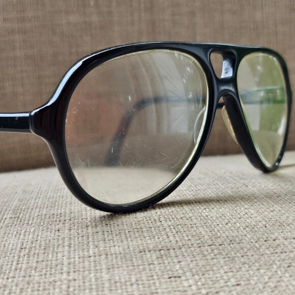 Men Vintage Glasses/Sunglasses Frame Black Eye Wear Eyeglasses Frame only - Picture 1 of 12